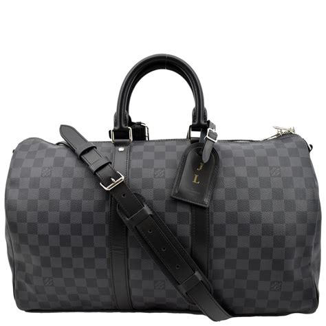 louis vuitton keepall 45 damier graphite ราคา|กระเป๋ารุ่น Keepall 45 Bandoulière My LV Heritage Damier .